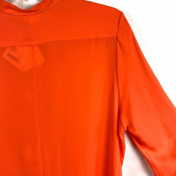American Vintage Jamestown Silk Blouse Medium - Picture 4 of 10